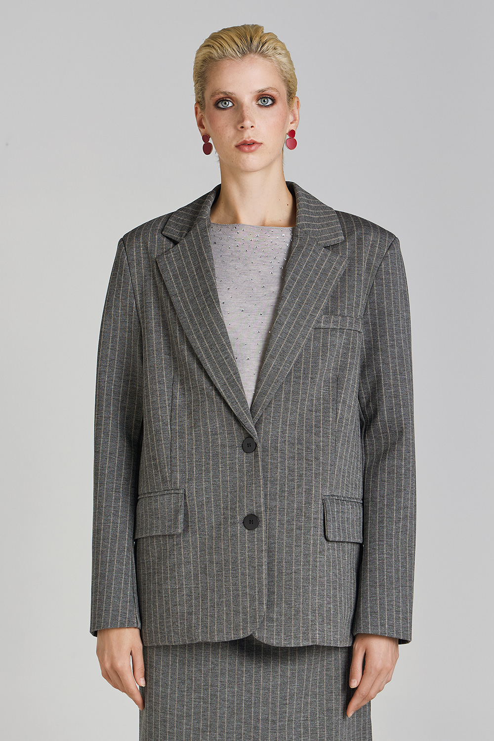 Lumina Blazer με lurex ρίγα