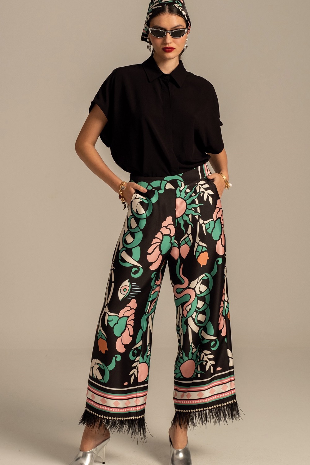 Peace and Chaos Moonflower pants - Peace and Chaos