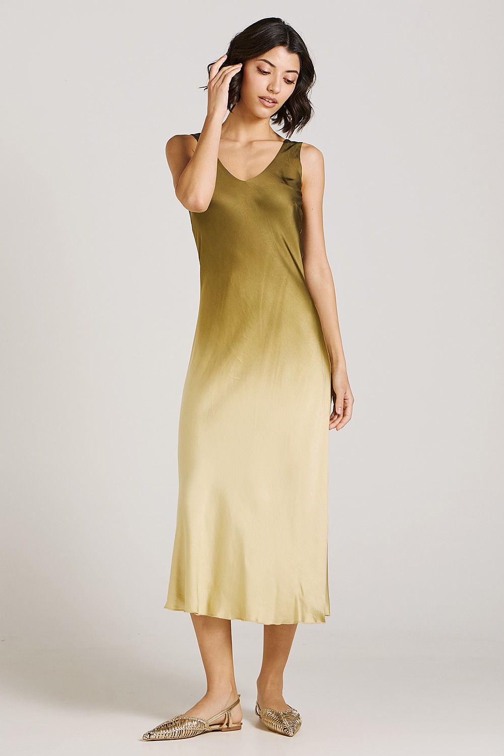 Motel Φορεμα degrade 100%viscose - Motel