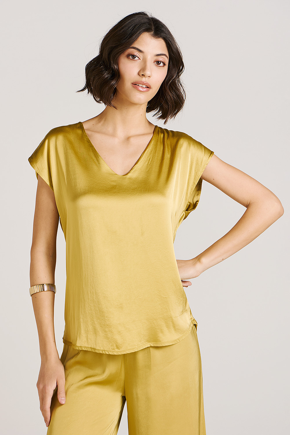Motel Top με V 100%viscose - Motel