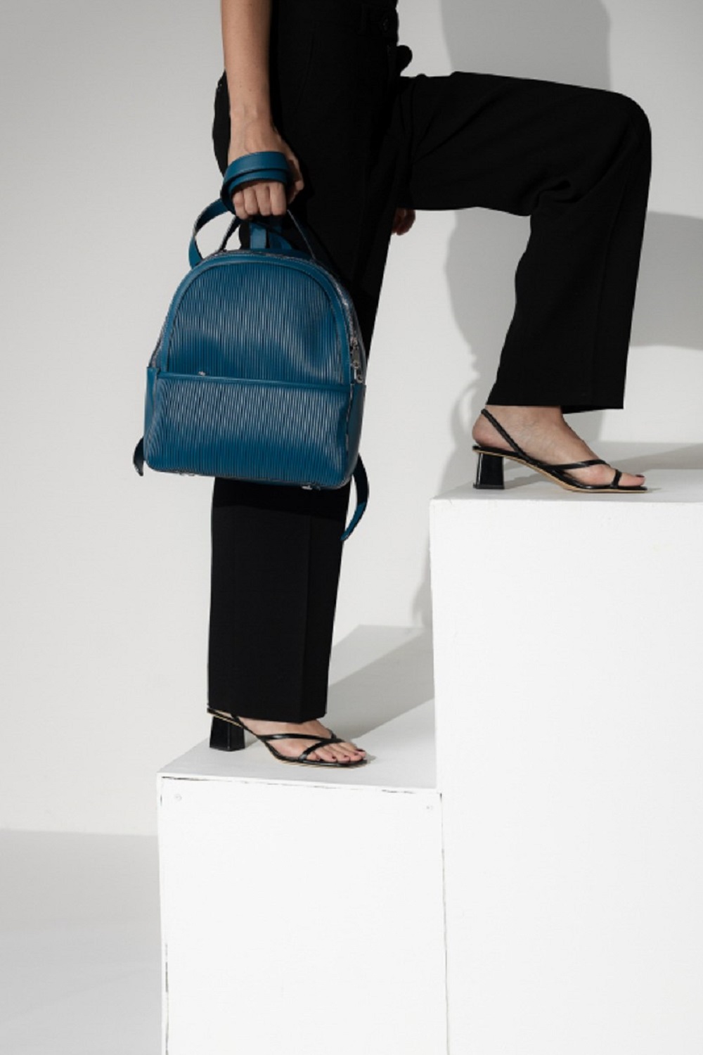Alex Max Backpack με rib υφή