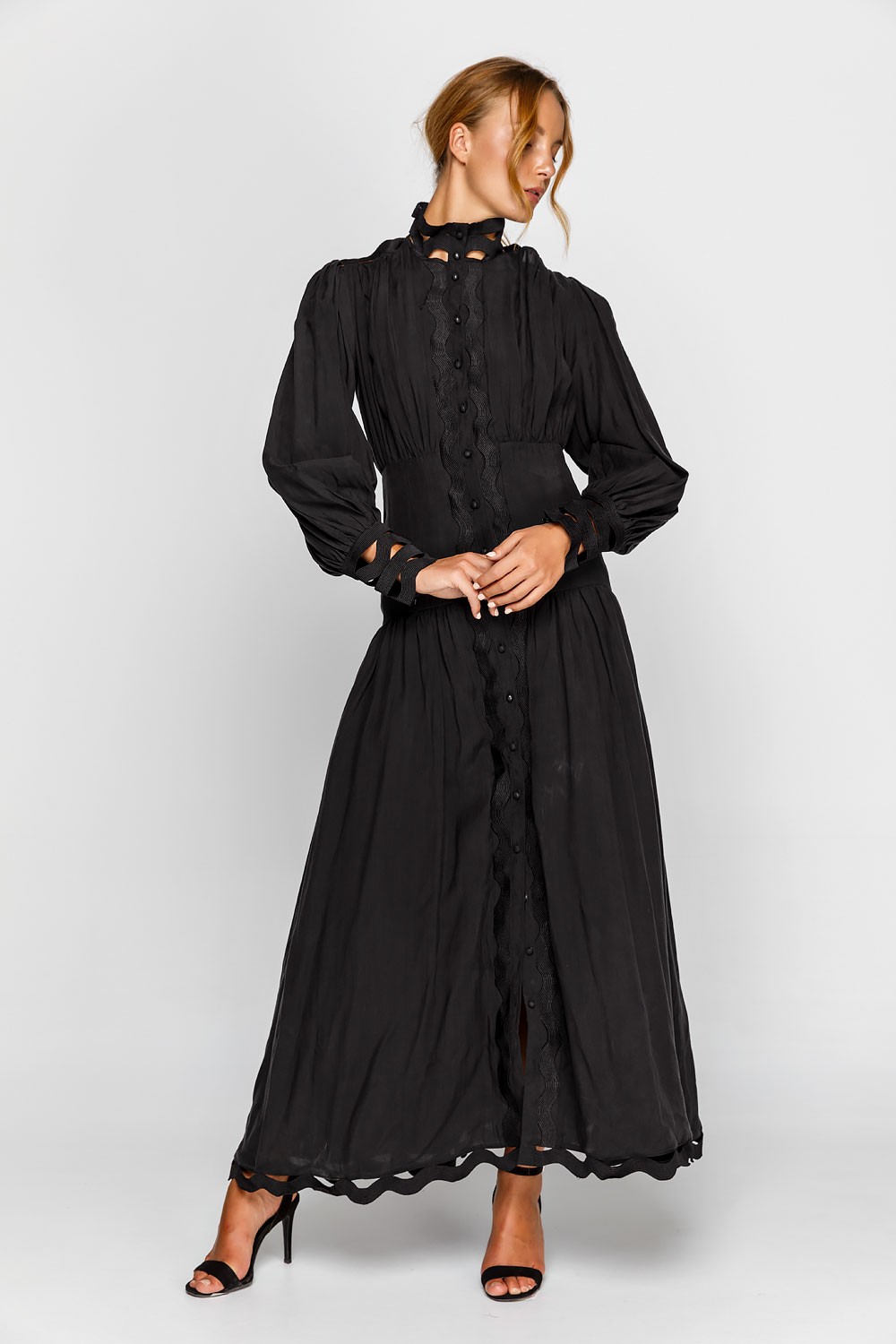 Φόρεμα maxi all-black