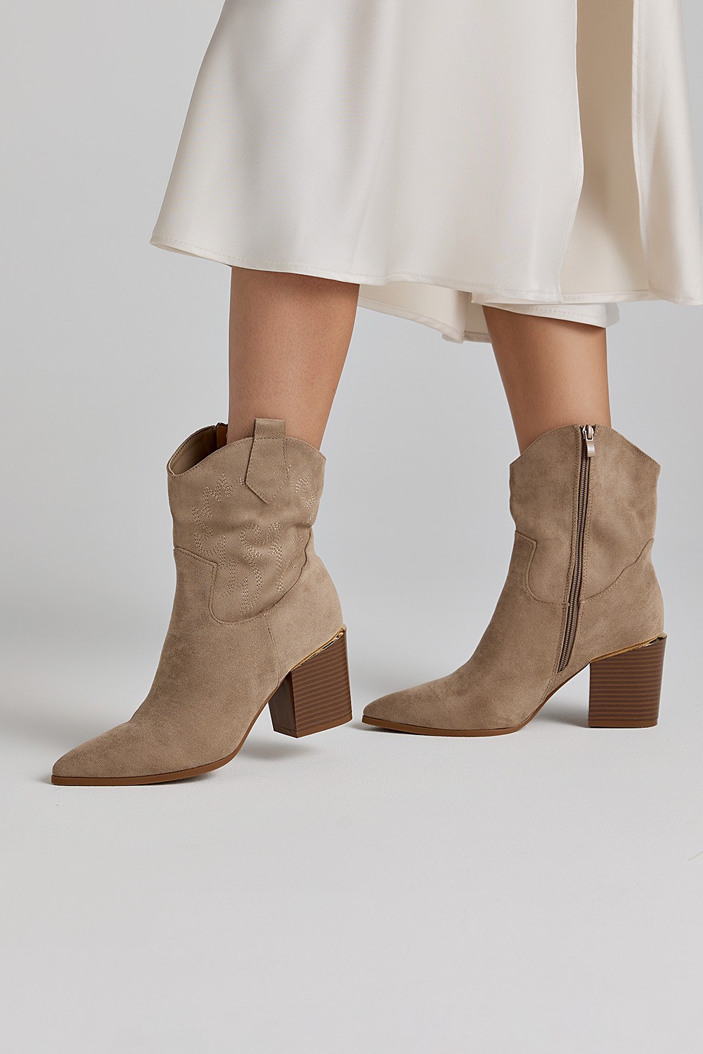 Suede texas boot