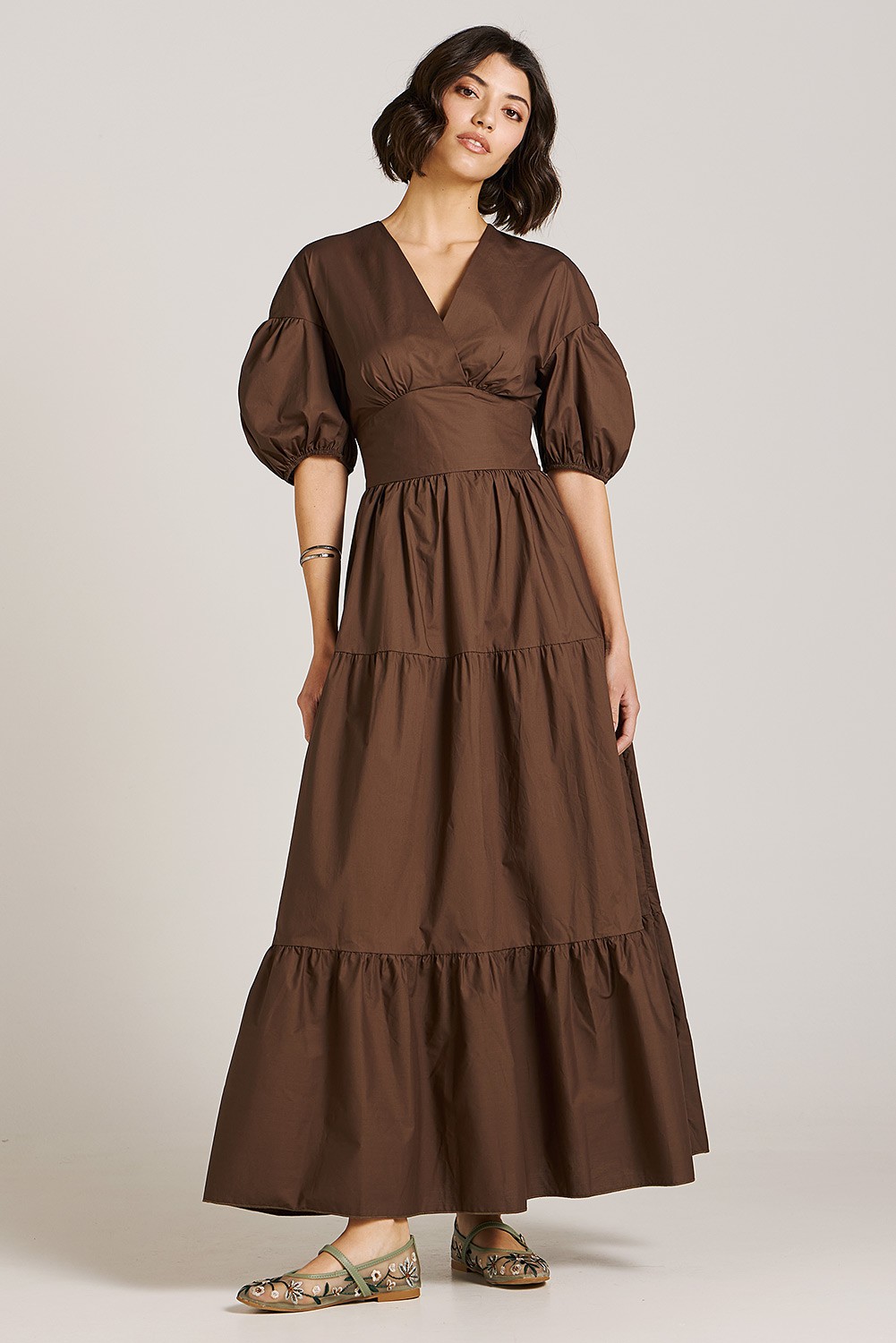 Φόρεμα κρουαζέ 100% cotton - Tensione in