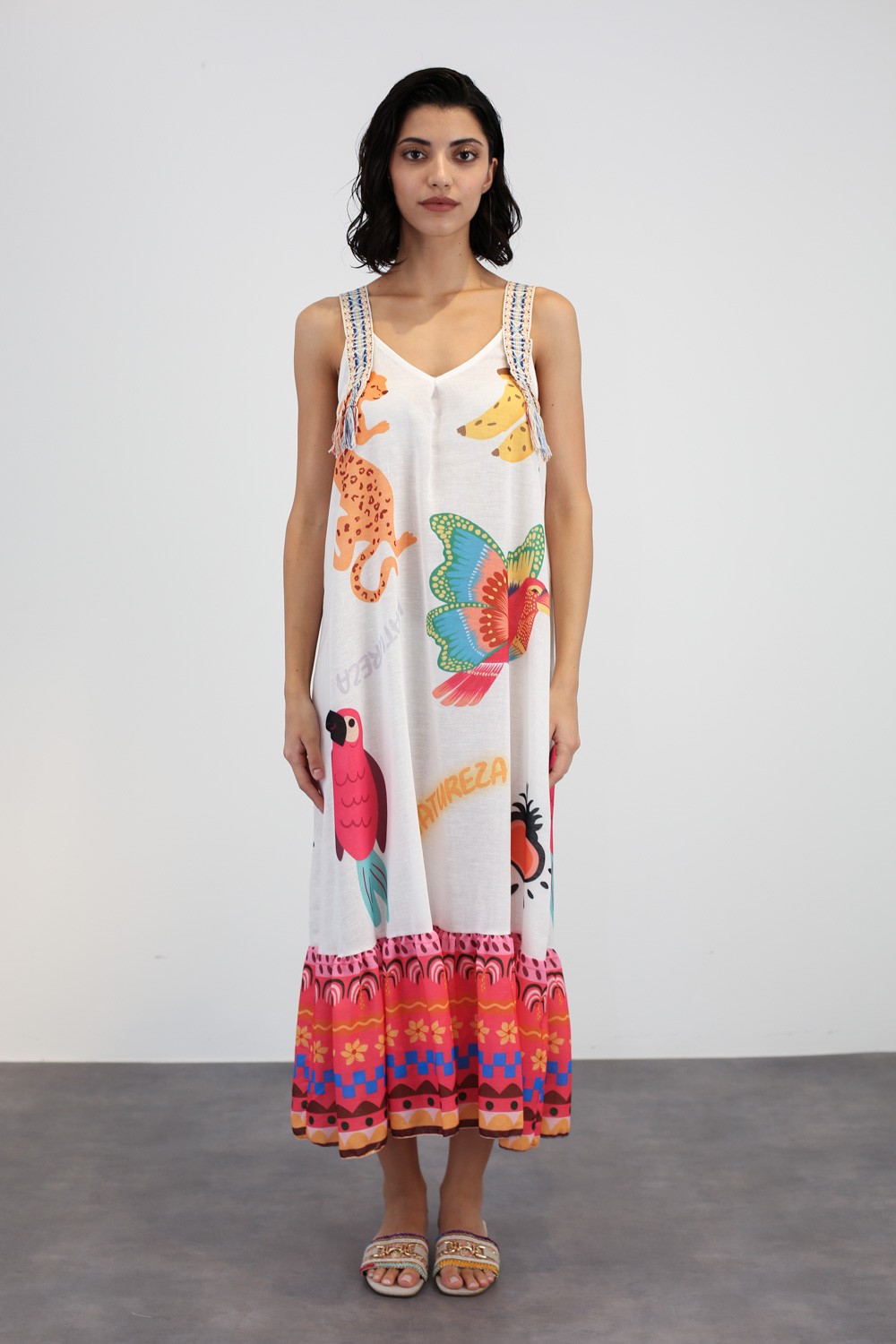 RIO  linen dress