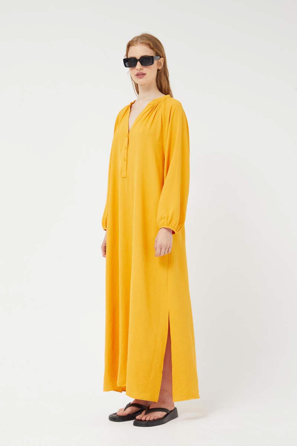 Φόρεμα με μάο γιακά - Compania Fantastica